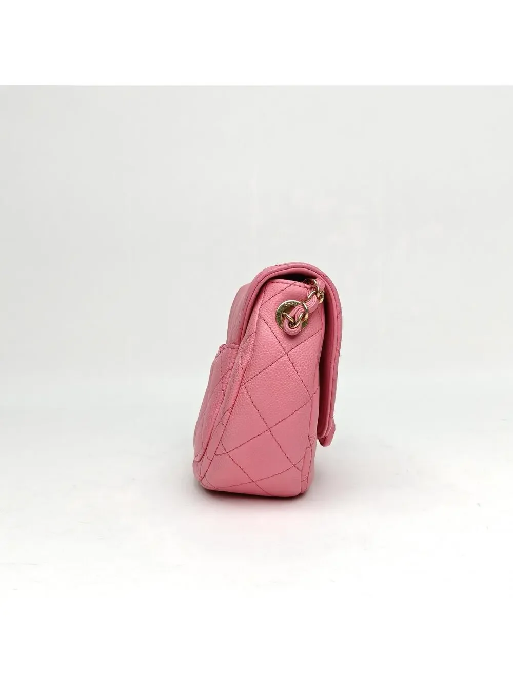 Chanel Pink Chip Leather Buckle 23P #360087C34B